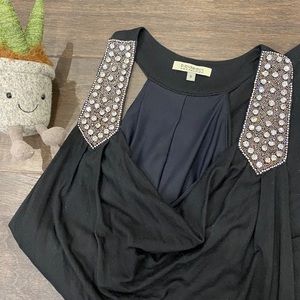 LBD with rhinestones